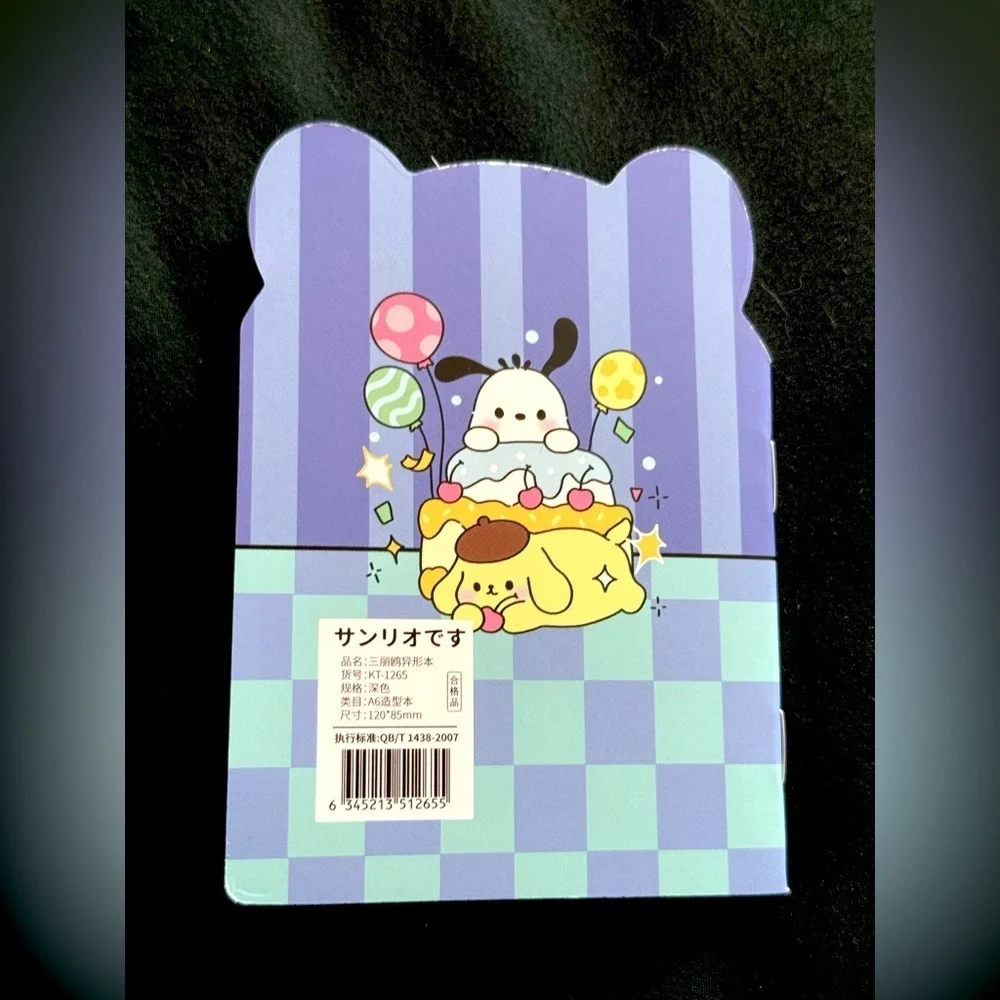 Sanrio Cute Fun Pochacco Themed Small Notebook- Great for writing notes and list